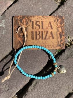 Isla Ibiza Bonita Armband Turquoise Hartje